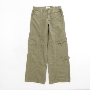 BDG Olive Green Wide-Leg Cargo Pants